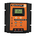 Miniatyrbillede 2 af 5: 12V/24V 50A PWM & MPPT Kort Version Solcelle Laderegulator Solpanel Batteri Regulator Dobbelt USB LCD Display