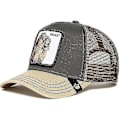 Miniatyrbilde 2 av 2: Voksen Svart Panther Mesh Cap Sommer Baseball Cap Trucker Cap W-WELLNGS Beast lion