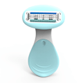 Miniatyrbilde 1 av 5: Deluxe Smooth Sensitive Barberhøvel for Kvinner (Blå) [qb]