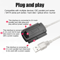 Pikkukuva 4 / 7: Muunnoskaapeli USB 2.0 IDE/SATA HDD -sovittimeen