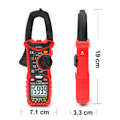 Miniatyrbild 2 av 5: HT206D strömtång, DC/AC strömtång multimeter 600V
