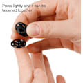 Miniatyrbild 3 av 5: Tryckknappar (21 mm 40 set), rostfria