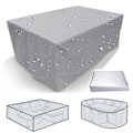 Pikkukuva 2 / 5: 75 kokoa vedenpitäviä puutarhakalusteiden suojia sateelta ja lumelta, tuolien suojat_(happyshop) 200x160x80cm