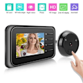Miniatyrbillede 3 af 4: BEL-7590761984204-Infrarød dørkikkert 2,4 tommer videodørklokke LCD digitalkamera med linseværktøj