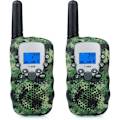 Miniatyrbillede 1 af 4: Camouflage Walkie Talkie 3 km lang rækkevidde, par Walkie Talkies