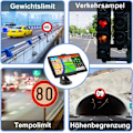 Miniatyrbild 1 av 3: Navigering bil lastbil satellitnavigering 7 tums navigationsenhet