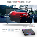 Miniatyrbild 4 av 5: Android 10.0 H96 Max TV Box 4GB RAM 32GB ROM, Penta-Core Mali-450, RK3318 Quad-Core 64bit Cortex-A53, H.265 Decoding 2.4GHz/5GHz WiFi Smart TV Box EU EU 4GB/64GB