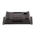 Miniatyrbillede 1 af 8: Solcellecontroller PWM 12V 24V Automatisk tilpasning LCD-skærm USB-port Solcellecontroller 30A .