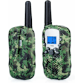 Miniatyrbild 3 av 4: Kamouflage Walkie Talkie 3 km lång räckvidd, par Walkie Talkies *H