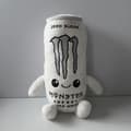 Monster Energy dåse plyslegetøj, blød bamse-dåse pude, samlerobjekt gave