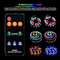 Miniatyrbillede 3 af 4: Mode SP106E LED RGB Musikkontroller 9 Knapper Fjernbetjening