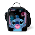 Pikkukuva 1 / 3: Lasten tytöille ja pojille Lilo ja Stitch -lounaslaukku kouluun ja toimistoon B
