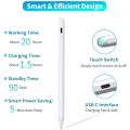 Miniatyrbilde 4 av 4: YOUKUKE Magnetisk kapasitiv håndflate-avvisning Tilt Stylus Pen for i