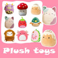 Miniatyrbild 5 av 10: 30 cm Squishmallow plyschleksak GRODA GRODA