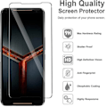Miniatyrbilde 2 av 5: 4 stk herdet glass for Asus Zenfone 8 2.5D 9H Beskyttende gjennomsiktig skjermbeskytter