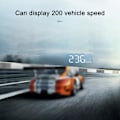 Miniatyrbild 5 av 5: Head Up Display, Car Universal Gps Hud, Speedometer Usb Interface, Speed, Driving Direction, Overspeed, Clear Fault Code, For All Vehiclefor