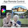 Miniatyrbillede 2 af 5: MINKUROW Trådløs Smart Downlight Farve LED Indbygget Lys Rundt Loftslys Smart Home Belysning Rgbcct Tuya Dæmpbar Downlight