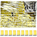 Miniatyrbild 2 av 5: 10 st Nödfilt Fällbar Guld 210x160cm Silver + Guld-- null null none