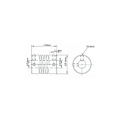 Miniatyrbillede 2 af 5: 5 stk. Fleksible koblinger 5mm til 8mm NEMA 17 akselkobling til RepRap 3D-printer Prusa i3 eller CNC-maskine