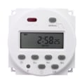 Miniatyrbild 1 av 5: Ny LCD digital kontroll strömförsörjning programmerbar timer dc 12V 16A tidsreläomkopplare