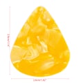 Miniatyrbild 3 av 5: 50 st gitarrplektrum 3 olika tjocklekar abstrakt konst färgglada plastplektrum för bas elgitarrer 2 0.04