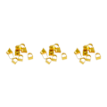 Miniatyrbillede 4 af 5: 1/3 10 stk. Justerbare messingring blanks baser smykkefremstilling 3PCS