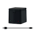 Pikkukuva 2 / 5: Trippelakkulaite Set Lataus + USB Type-C Kaapelin Lisävarusteet GoPro Hero 8 Black/Hero 7/Hero 6/5