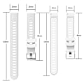 Miniatyrbilde 3 av 3: Garmin Vivoactive 3 silikonarmbånd for klokke for Garmin white