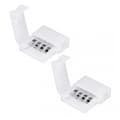 2st LED-kontakter för 4-polig platt LED-list 10mm RGB(bt)