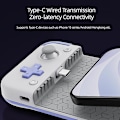 Miniatyrbillede 2 af 5: Gamesir X2s Type-c Gamepad til Android Iphone Mobil Spil Controller