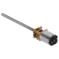 Pikkukuva 8 / 8: DC6V-vaihdemoottori 60 rpm korkea vääntö M3x55mm lähtö pitkä akseli Nopeudenvaihde robotteihin