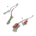 Miniatyrbillede 4 af 9: Til Logitech G304 G305 Gaming Mus Mikro Switch Kredsløbskort Samling Venstre og Højre Knap Lille Kryds Reparationsdele Without Switch 0.01