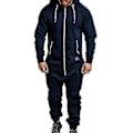 Miniatyrbillede 1 af 2: Jumpsuit til mænd Enkeltstykke Navy Blue
