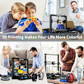 Miniatyrbillede 5 af 5: Filament 1,75 mm, Pla Plus 3D-printer filament, dimensionel nøjagtighed +/- 0,03 mm, 1 kg spole (2,2 lbs) 3D-printer filament til 3D-printer, lysegrøn