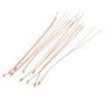 Miniatyrbillede 2 af 5: 50 stk. NTC 3950 1% 100K Ohm termistor højpræcisionssensor til 3D-printerudskrivning Reprap Hotend Mk2A Mk2B10K guld