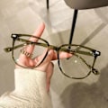 Miniatyrbilde 2 av 10: Anti-Blått Lys Briller Flat Speil Briller GRØNN green