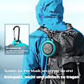 Miniatyrbild 4 av 5: Vattentät bluetooth-högtalare, bluetooth-duschhögtalare med högt stereoljud, duschhögtalare bluetooth trådlös med klämma och sugkopp, liten bärbar