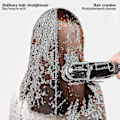 Miniatyrbild 3 av 4: USB-uppladdningsbar hårtrimmer med kluvna ändar