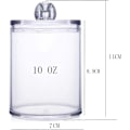 Miniatyrbillede 1 af 5: Bomuldspodholder 10 Oz Badeværelsesglas (4-pak)