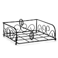 Miniatyrbillede 1 af 5: Serviet holder til bord, serviet holder til spisebord, sort