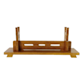 Miniatyrbilde 2 av 5: 1/2 tre stativholder for Samurai Display Elegant og robust Lysebrun 1 lag Light Brown 1 Layer 1 Pc