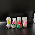 Miniatyrbillede 2 af 5: Epoxi påskegnom pynt gør sæbe smelte harpiks Four leaf clover