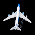 Miniatyrbillede 1 af 5: 16CM USA Air Force One Flyvemaskine Model Boeing 747 Die-Cast Model