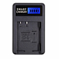 Miniatyrbillede 3 af 10: NPBD1 Kamera Batteri LCD USB-oplader til Cyber-shot DSCP100, DSCP120, DSCP150, DSCP200 Kameraer Bærbar og praktisk