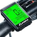 Miniatyrbillede 1 af 3: Radio trådløs CYKEL TACHO cykelcomputer speedometer multifunktionel trådløs