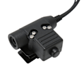 Miniatyrbild 5 av 8: Bakre klämma PTT-adapter Push to Talk-headset-adapter för MOTOROLA Gp140 Gp320 Gp328 Gp329