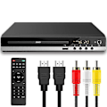 Miniatyrbild 1 av 5: DVD-spelare kompatibel med TV med HDMI, DVD-spelare som spelar alla regioner, CD-spelare kompatibel med hemmastereosystem, HDMI- och RCA-kabel ingår