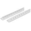 Pikkukuva 2 / 8: 10-reikäinen L-muotoinen palkki alumiini 3103-0010-0088 Teollisuusrobotin lisävarusteet 12x12x88mm