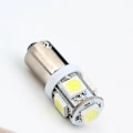 Pikkukuva 4 / 5: 10kpl Ba9s Auto LED-polttimo T4w T11 5050 5 Smd Sisävalopolttimot Dc 12v 24v Superkirkas Rekisterikilven Valo Autovalaistus Valkoinen Punainen [qb] Red 12V