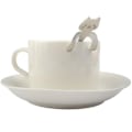 Miniatyrbillede 4 af 5: 5 x Cartoon Cat Langskaftet Suppe Rustfrit Stål Dessert Kage Kaffe Ske Bestik
